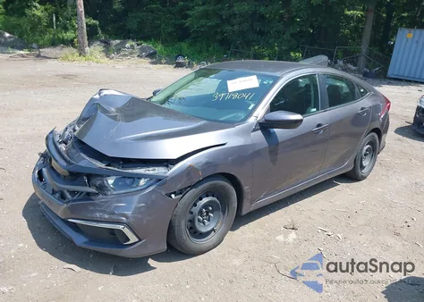 2019 Honda Civic Lx from USA, damaged, VIN 2HGFC2F65KH542543